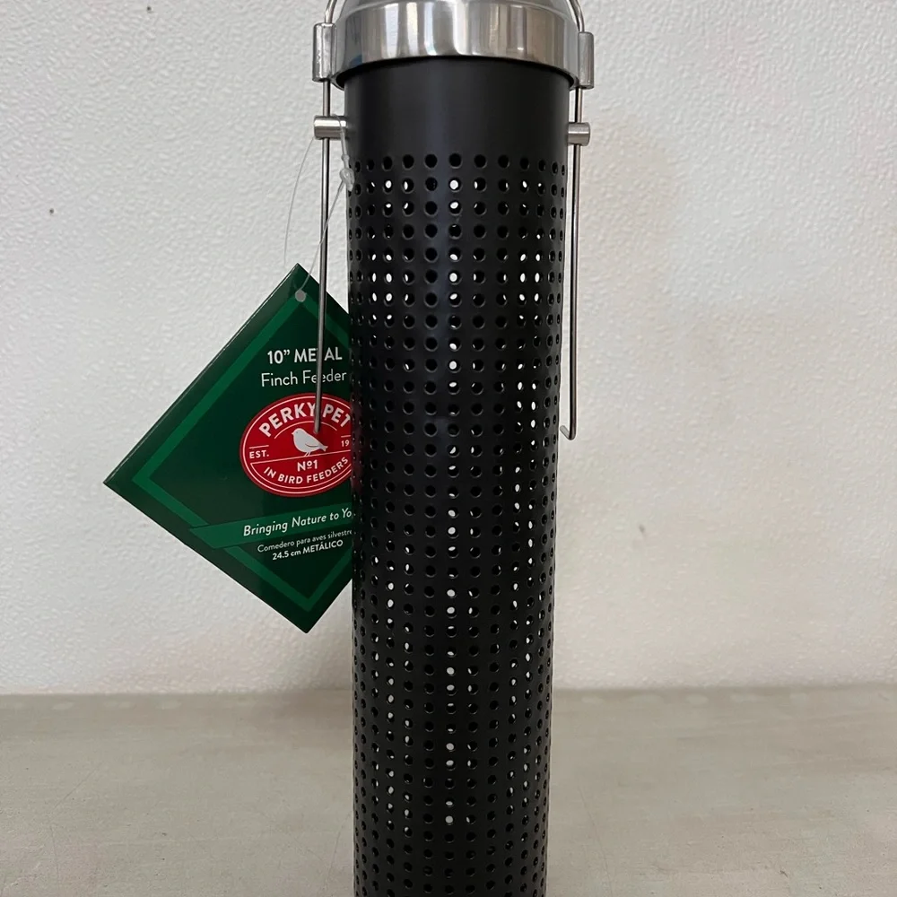 2 Pack 10” Metal Finch Feeder
